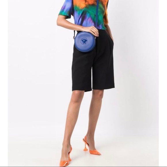 Versace La Medusa Round Camera Bag in Lapis - Picture 2 of 9